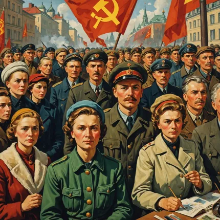 Искусство советского периода: Погружение в мир картин и авторов